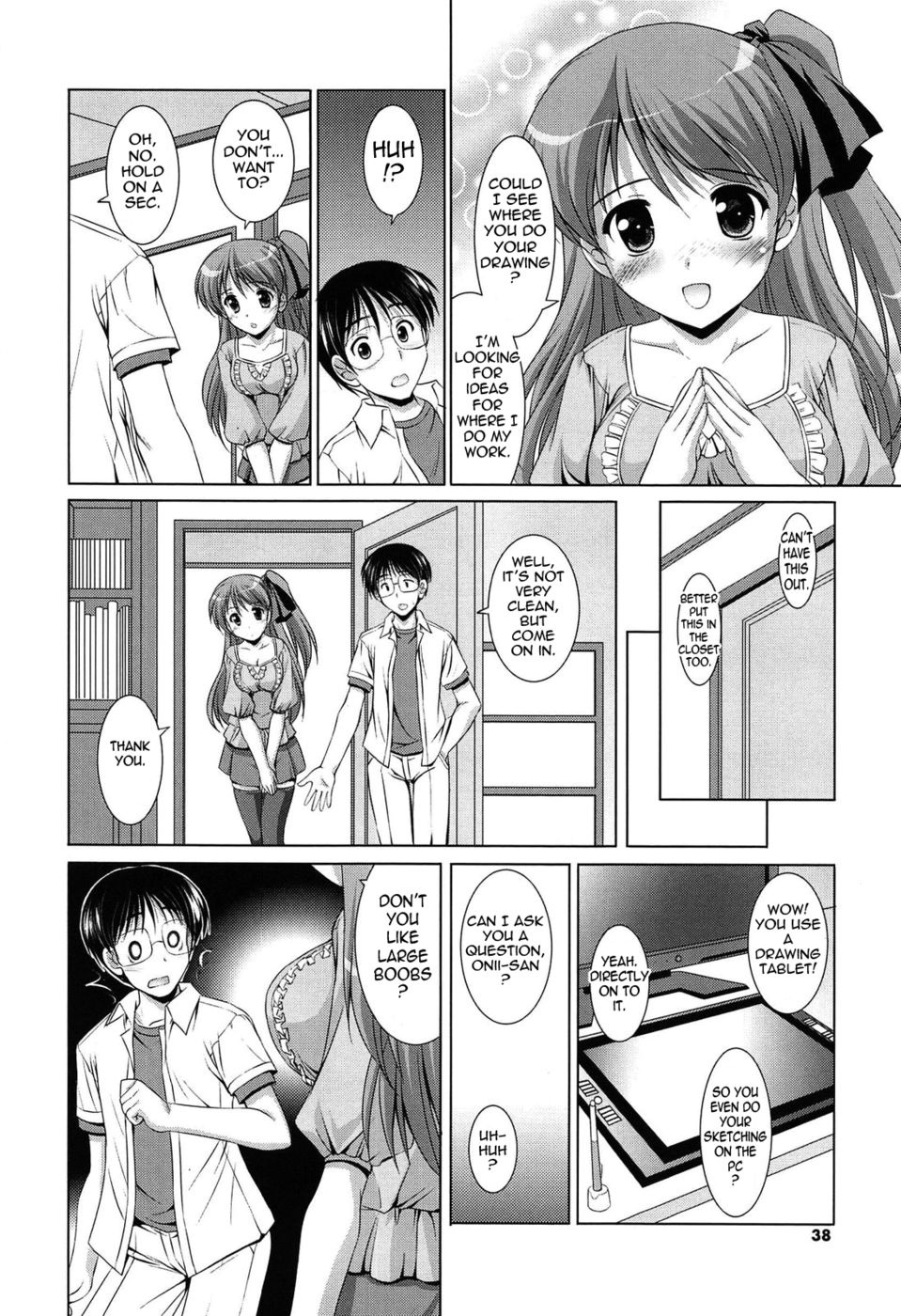 Hentai Manga Comic-Younger Girls Celebration-Chapter 4 - Don't You Like Big Ones?-4